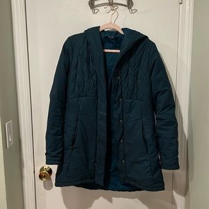 North Face winter jacket with hood